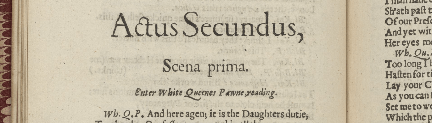 Middleton's Game at Chess play-text